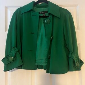 INC International Concepts Emerald Green Blazer